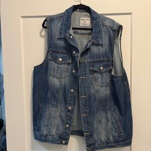 White Birch Light Blue Denim Jacket